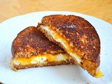 Dan in the Kitchen -- Grilled Cream Cheese and Colby Jack Sandwich