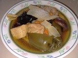Vegetarian herbal soup