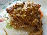 Kotleti u krem umaku od luka i senfa :: Pressure cooker pork with creamy onion and mustard sauce