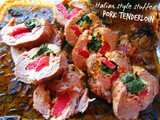 Talijanski punjeni file ☆ Italian style stuffed pork tenderloin