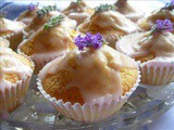 Lavender and Lace.........continuing with Lavender for Monday with Lavender Fairy Cakes ~ Cup Cakes