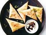 Persian sweet potato triangles recipe