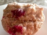Cranberry Applesauce Muffins