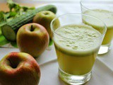 Fresh Juice Cocktails: Apple - Cucumber - Celery