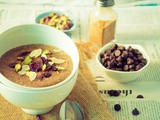 Cinnamon Chocolate Chip Oat Bran with Nuts and Fruits