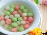 Tangyuan (Glutinous Rice Balls) in Sweet Ginger Syrup