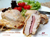 Baked Cheesy Chicken Fillets with Ham, Finger Lickin' Good