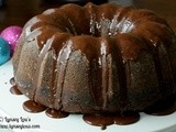 Triple Chocolate Molasses Cake