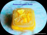 Preserved lemon pickle /Neer Elumichangai