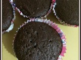 Brownie Chocolate Cup cakes | Chocolate Brownie Cup cakes | Fudgy Chocolate Cup cakes | Kids Favorite Chocolate Cup cakes