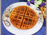 Healthy Gluten Free Oats Flour Banana Waffles | Easy Banana Waffles Without Flour | Quick and Easy Banana Waffles | No Flour Waffles Recipes