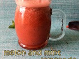 Watermelon Mint Lemonade | Melon Mint Juice | Summer Juice Recipes | Summer Drinks
