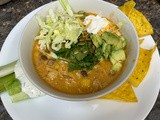 New and Improved Chicken Enchilada Soup