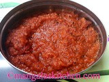 Chettinad Kara Chutney | Paniyaram Chutney | Spicy Red Chilli Onion Tomato Chutney