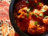 Claudia roden's daoud basha (lamb meatballs with pine nuts in tomato sauce)