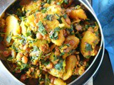 How to cook murungai keerai /drumstick potato poriyal(stirfry)