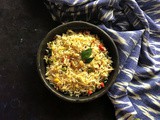 Pongal Fried Rice | Vegetable Fried Rice With Traditional Flavours | Tiffin Box Ideas