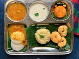 South Indian Tiffin Thali | Indian Thali Ideas By Masterchefmom #012 | Gluten Free Thali