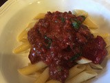 144.6...Weeknight Bolognese