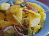 Salatat Bangar wa Batatis (Golden Beet and Potato Salad)