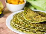 Healthy Palak Paratha Recipe | Breakfast Recipe