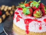 No bake strawberry cheesecake | Dessert Recipe