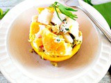 5 Ingredient Seafood Salad with Oranges, Goat Cheese, Walnuts, and Tarragon