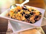Quinoa Fruit Salad with Cherries and Walnuts