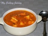 Paneer Butter Masala – Restaurant Style (Cottage cheese simmered in rice creamy gravy)