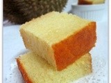 Durian & Cheese Butter Cake..榴莲配芝士牛油蛋糕