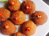 Posto Narkel Bora Recipe | Khus Khus Aur Nariyal Ke Vade Recipe | Poppy Seeds, Coconut Fritters Recipe