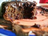 Sinful Beetroot Chocolate Coffee Ganache Cake with olive oil (butter free)