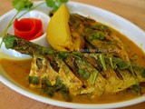 Mackarel Fish Curry ( With Mustard paste and dried mango )