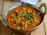 Lobia Masala-Lobia Curry Recipe-Indian Black Eyed Bean Curry