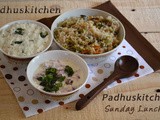 Vegetable Rice-Brown Rice with Vegetables and Onion Pachadi