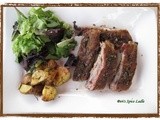 Fennel Spiced Pork Ribs with Roasted Cumin-Thyme Potatoes