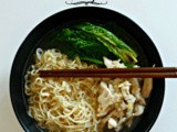 Zuppa di pollo cinese - Chinese chicken noodles soup
