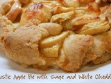 Peering Down the Pie Hole – Rustic Apple w/ Sage and White Cheddar