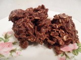Vegan Classic No-Bake Peanut Butter Chocolate Oatmeal Cookies