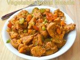 Vegetable Bread Masala | Quick Meal Recipe Using Bread and Vegetables | Brown or White Bread Masala