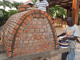 Building the MyWeku wood fired Brick Oven