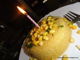 Cornmeal Cake/ Cornmeal Dhokla