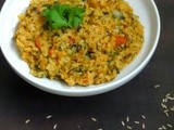 Drumstick Leaves, Brown Rice & Dal Bhath