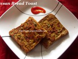 Spicy Bread Toast Recipe/Masala Toast Recipe/Besan Bread Toast /How to make Masala Toast Recipe with step by step photos-Spicy Toast in just 15 minutes