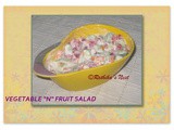 Vegetable & Fruit Salad with Curd Dressing