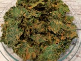 Spicy Orange Fennel Kale Chips