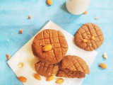 Choco Peanut Butter Almond Cookies