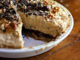 Chocolate Peanut Butter Pie with Pretzel Crust