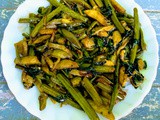 Puroi Xaak Bhaji | Stir Fried Malabar Spinach