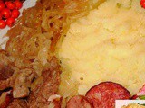Pork Hot Pot Recipe with Sauerkraut and Kielbasa